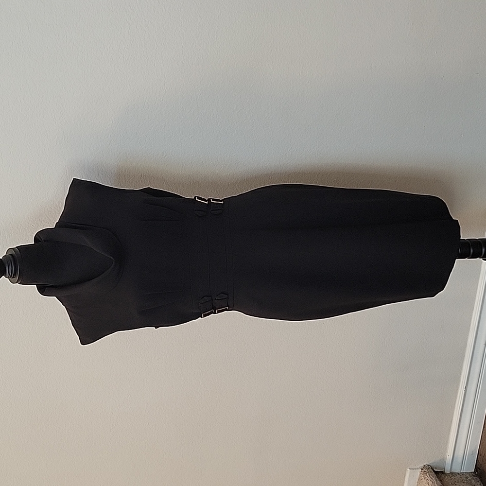 Calvin Klein Black Midi Dress Size 14